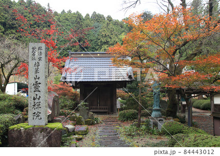 霊山院と紅葉 霊山院と紅葉 84443012