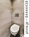 Interior of small clean restroom in miniature style 84444438