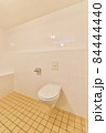Interior of small clean restroom in miniature style 84444440