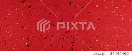 Red textured background of tulle 84444460