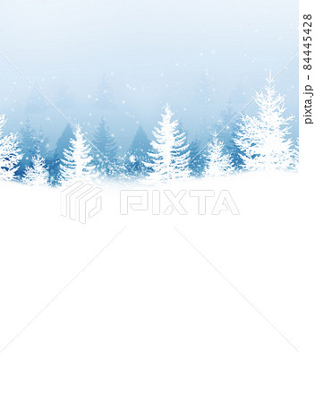 winter snow magic forest 84445428