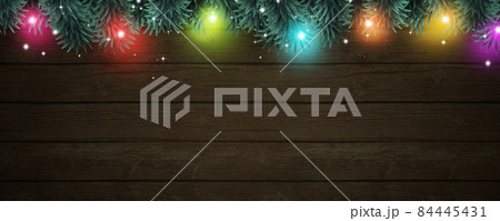 xmas bright lights banner 84445431