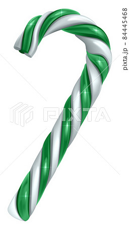 Green sweet christmas stick lollipop traditional symbol striped xmas accessory 84445468