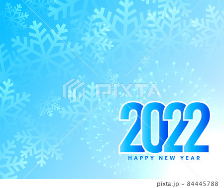 2022 new year snowflakes background design 2022 new year snowflakes background design 84445788
