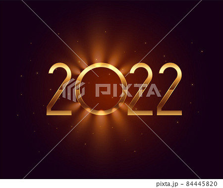 2022 happy new year light glowing background 2022 happy new year light glowing background 84445820