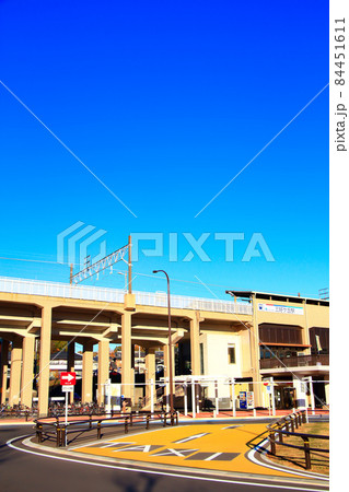 名鉄豊田線、三好ヶ丘駅の風景 名鉄豊田線、三好ヶ丘駅の風景 84451611