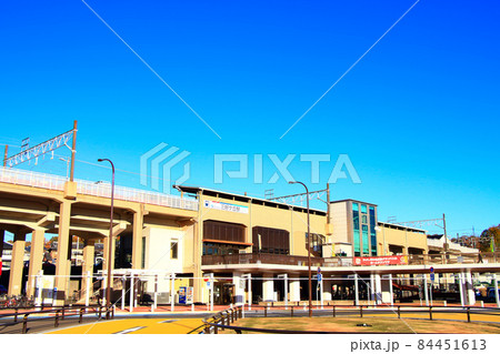 名鉄豊田線、三好ヶ丘駅の風景 名鉄豊田線、三好ヶ丘駅の風景 84451613
