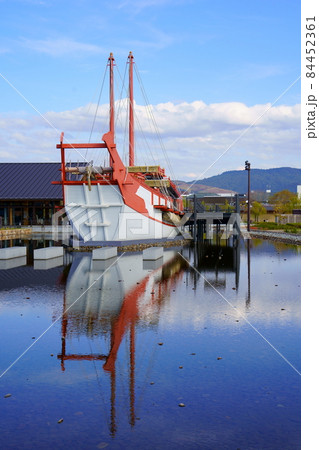 復元遣唐使船/平城宮跡(奈良市) 復元遣唐使船/平城宮跡(奈良市) 84452361