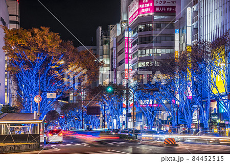 《愛知県》名古屋都市風景 栄の夜景 《愛知県》名古屋都市風景 栄の夜景 84452515