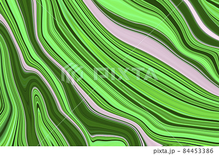 Fluid art. Marble ink colorful. Green marble pattern texture abstract background. can be used for background or wallpaper, Flow ink 84453386