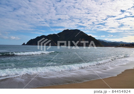 秋晴れの浜坂県民サンビーチ 兵庫 秋晴れの浜坂県民サンビーチ 兵庫 84454924