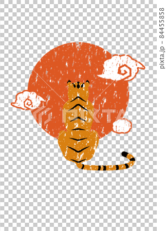 Sun and Tiger back grunge 處理 84455858