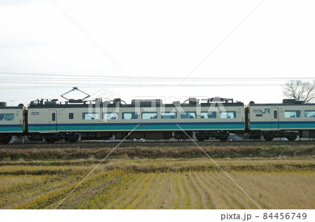 北陸本線 石動ー福岡 JR東日本 485系 T16編成(新潟) ⑤ モハ485-1020 海側 北陸本線 石動ー福岡 JR東日本 485系 T16編成(新潟) ⑤ モハ485-1020 海側 84456749