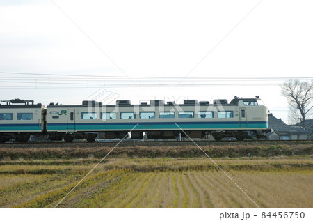 北陸本線 石動ー福岡 JR東日本 485系 T16編成(新潟) ⑥ クハ481-351 海側 北陸本線 石動ー福岡 JR東日本 485系 T16編成(新潟) ⑥ クハ481-351 海側 84456750