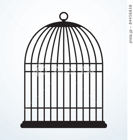 Cage. Vector drawing icon sign 84456838