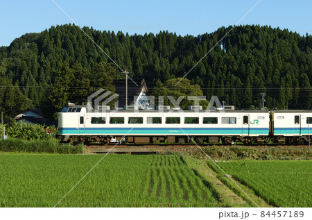 北陸本線 森本ー津幡 JR東日本 485系 T18編成(新潟) ⑥ クハ481-1508 海側 北陸本線 森本ー津幡 JR東日本 485系 T18編成(新潟) ⑥ クハ481-1508 海側 84457189