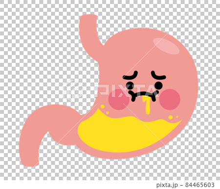 胃　キャラクター　逆流性食道炎 84465603