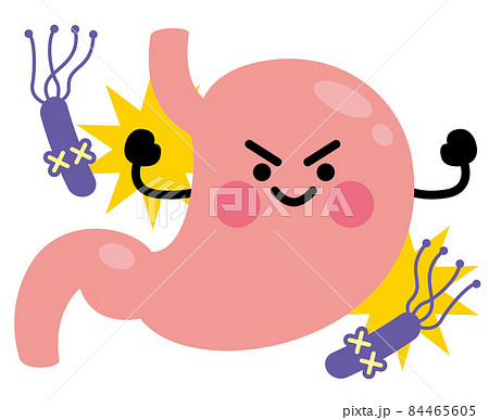 胃　キャラクター　強い胃 84465605