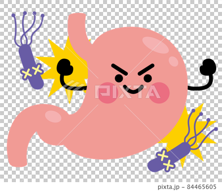 胃　キャラクター　強い胃 84465605