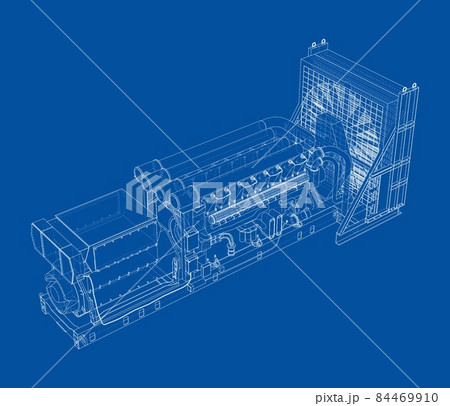 Large industrial diesel generator Large industrial diesel generator 84469910