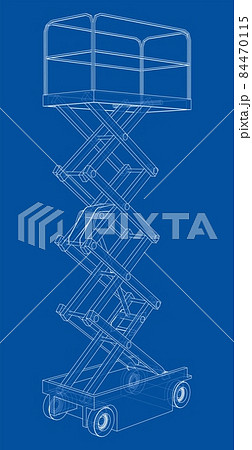 Scissor lift concept outline 84470115