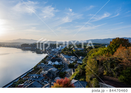 杵築城 - 天守閣からの眺望 杵築城 - 天守閣からの眺望 84470460