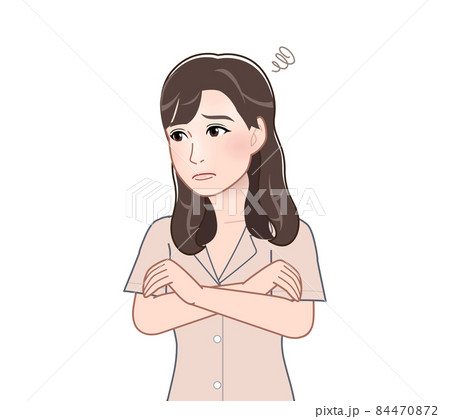 パジャマを着た女性 84470872