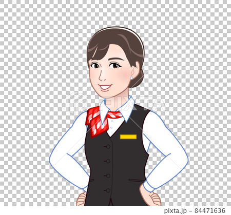 Cabin attendant women 84471636