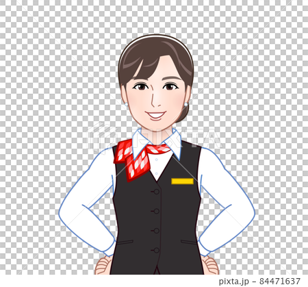 Cabin attendant women 84471637