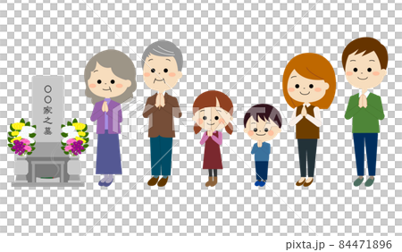 一家人掃墓（秋/冬） 84471896