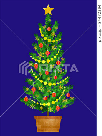 クリスマスツリー モミの木 84472394