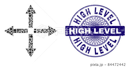Distress High Level Stamp and Geometric Expand Arrows Mosaic Distress High Level Stamp and Geometric Expand Arrows Mosaic 84472442