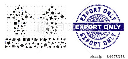Rubber Export Only Seal and Geometric Bring Up Mosaic 84473358