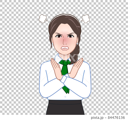 Female restaurant clerk 84476136