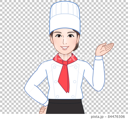 Patissier woman - Stock Illustration [84476306] - PIXTA