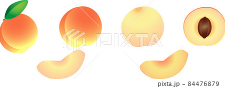 いろいろな桃 84476879