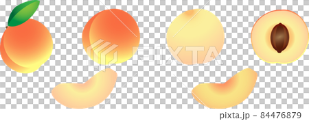 いろいろな桃 84476879