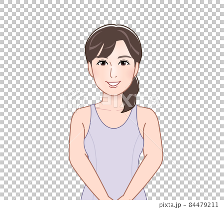 穿內衣的女性 穿內衣的女性 84479211