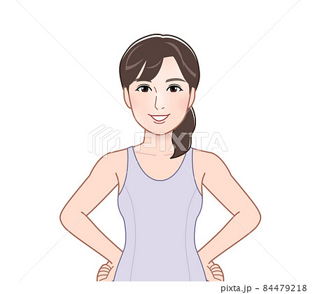 下着姿の女性 下着姿の女性 84479218