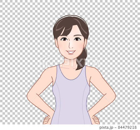 下着姿の女性 下着姿の女性 84479218