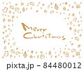 クリスマスカードシンプル1 84480012