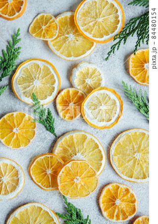 Natural dried oranges background Natural dried oranges background 84480154