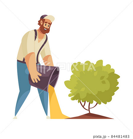 Fertilizing Bush Gardener Composition 84481483