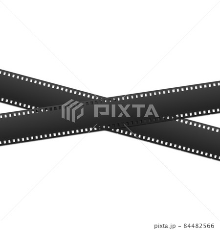 Photo film camcorder and photo camera, vector illustration. 84482566