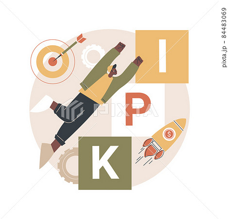 KPI abstract concept vector illustration. KPI abstract concept vector illustration. 84483069
