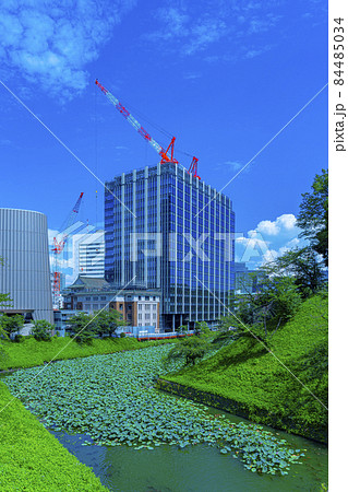 牛ヶ淵（東京都千代田区にある北の丸公園東側の清水門外にあるお堀） 84485034