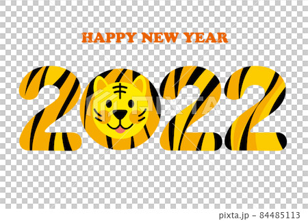 2022年 　寅年　年賀　HAPPY NEW YEAR 84485113