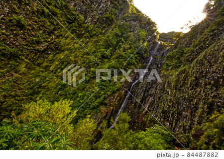 nice scenery with water in Maderira island nice scenery with water in Maderira island 84487882