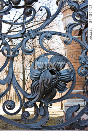 Forged fence of the Mikhailovsky Garden 84489412