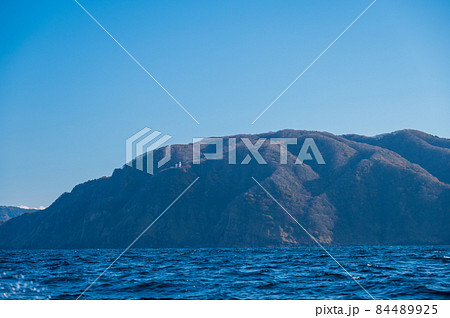 石川県　輪島市門前の猿山岬沖からの風景 84489925